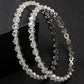 NVR Women's Set of 2 Silver-Plated CZ Stone-Studded Handcrafted Bangles - Swadesiicart