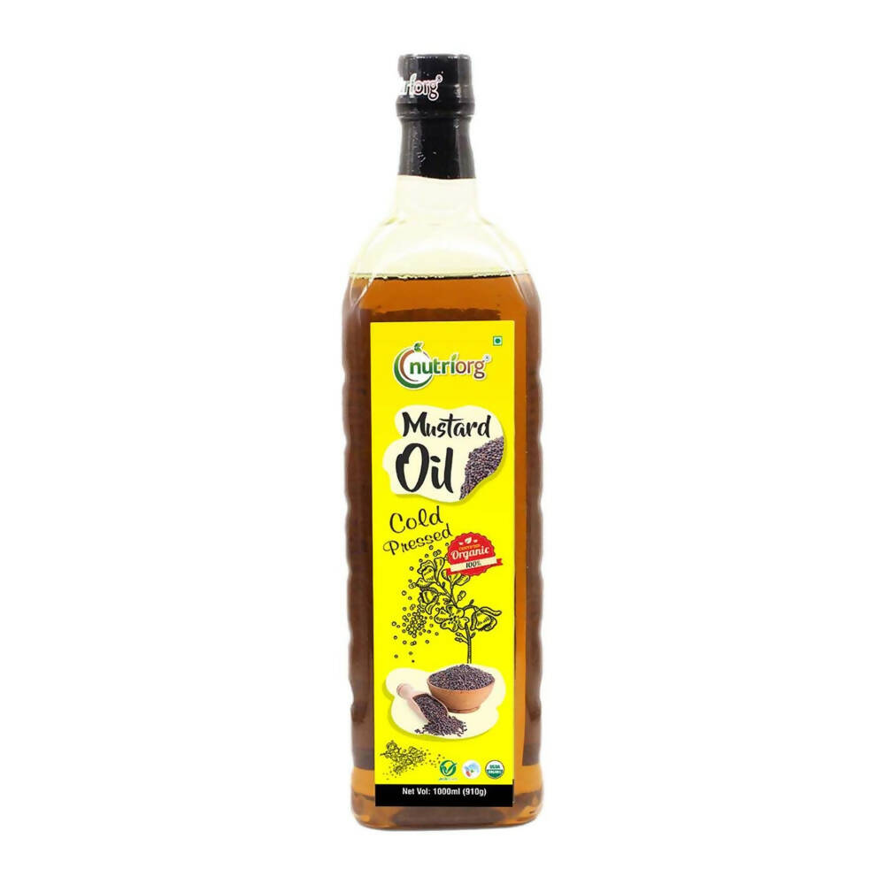 Nutriorg Organic Mustard Oil - Swadesiicart