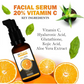 LA Organo Papaya Hydrating Face Gel with Alovera,Vit-E & Vitamin C Serum Combo | Swadesiicart