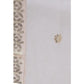 A R Silk Women's Gotta Patti Embroidery Orgenza Cotton White Dupattas and Chunnis
