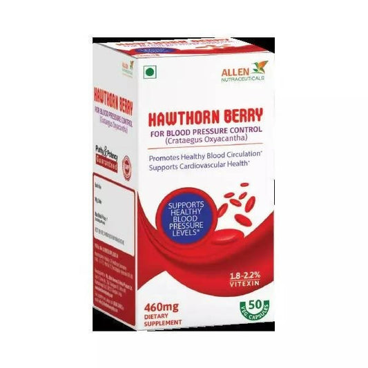 Allen Homeopathy Hawthorn Berry Capsules | Swadesiicart