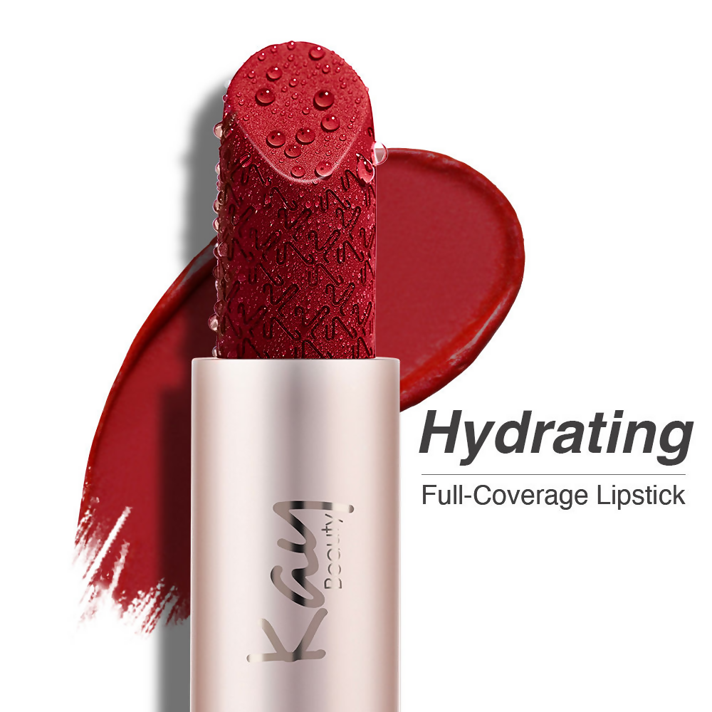 Kay Beauty Hydra Crème Hydrating Full Coverage Lipstick with Hyaluronic Acid- Sage | Swadesiicart