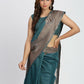 Shree Shyam Fashion Linen Cotton Sea Green Saree