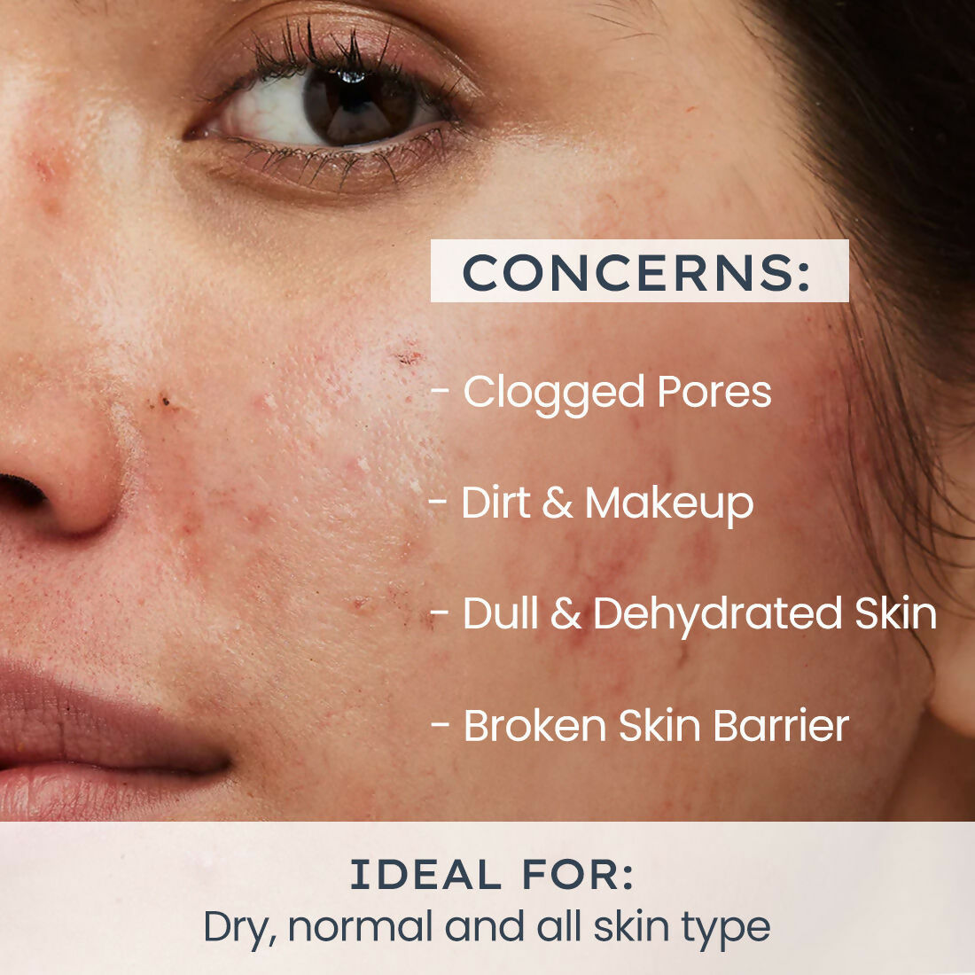 Hyphen By Kriti Sanon Moistuzing Creamy Cleanser, Hydration & Gentle Cleansing For Dry Skin - Swadesiicart