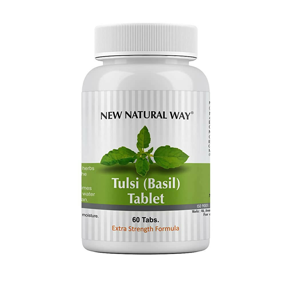 New Natural Way Tulsi (Basil) Tablets | Swadesiicart