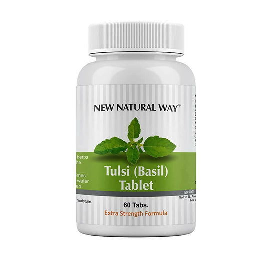 New Natural Way Tulsi (Basil) Tablets | Swadesiicart
