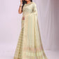 Shree Shyam Fashion Organza Light Green Saree