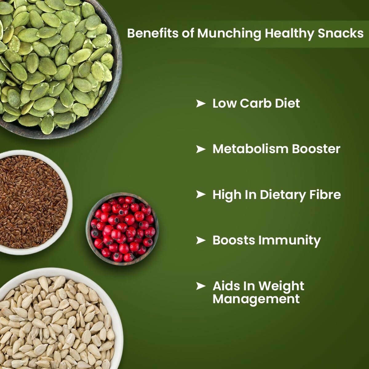 Sorich Organics Keto Mix Seeds and Berries - Swadesiicart