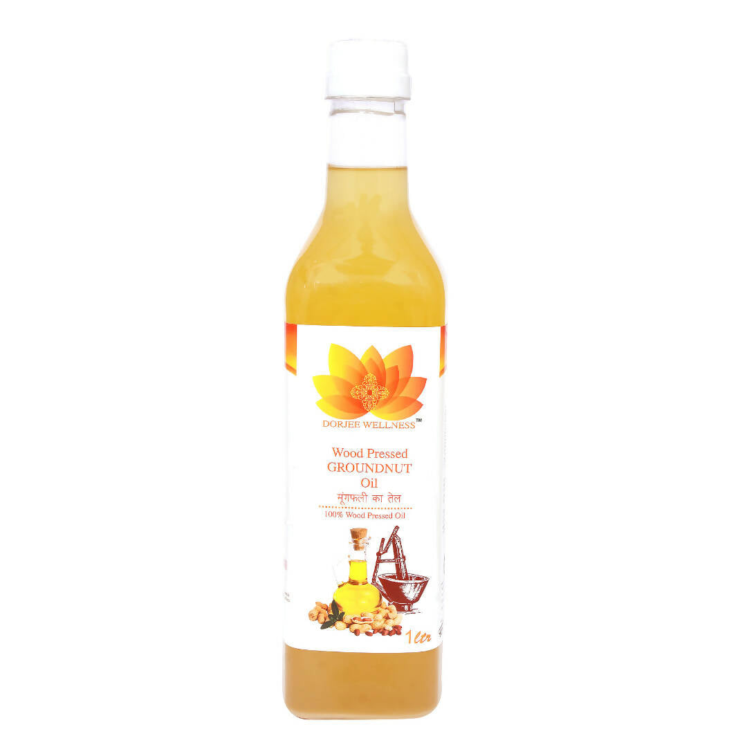Dorjee Wellness Wood Pressed Groundnut Oil - Dorjee Wellness