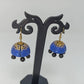 Terracotta Double Shade Hanging Jhumkas