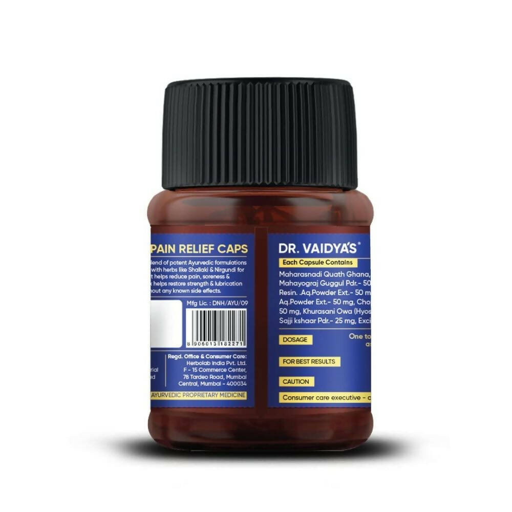 Dr. Vaidya's Pain Relief Capsules - Swadesiicart