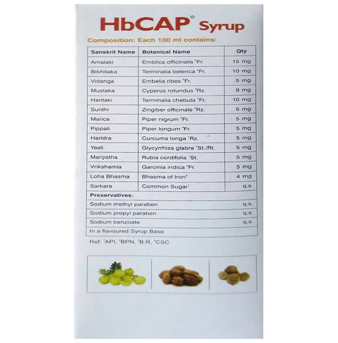 Capro Ayurveda Hbcap Syrup - Swadesiicart