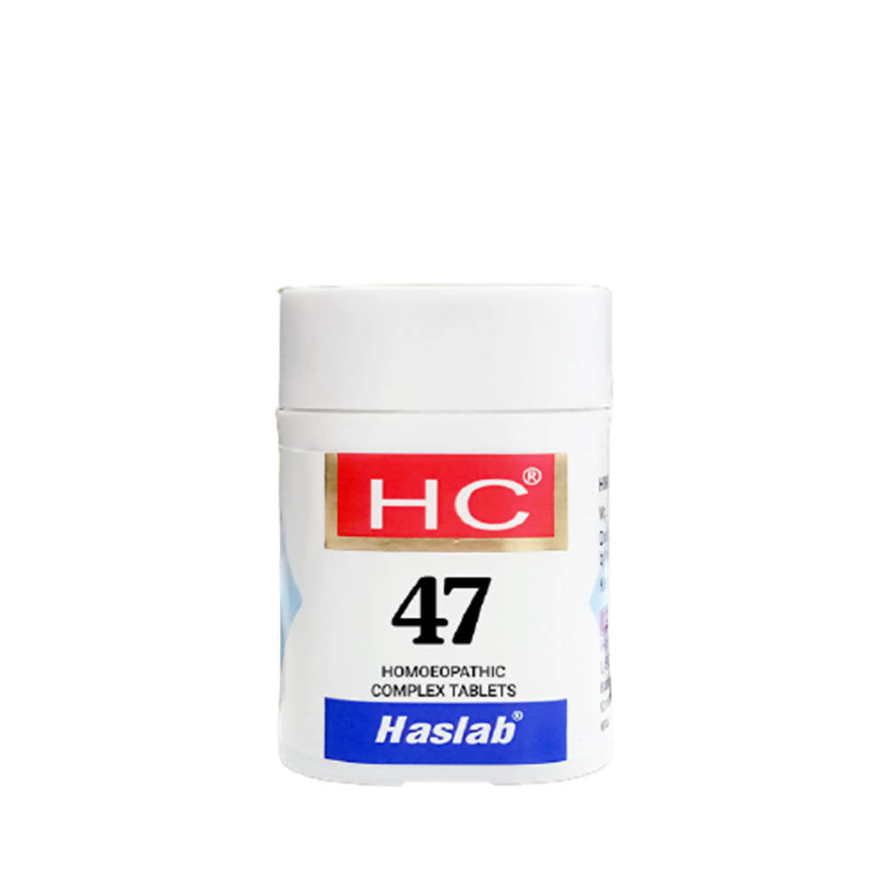 Haslab Homeopathy HC 47 Homoeo Vitamin-B Complex Tablet | Swadesiicart