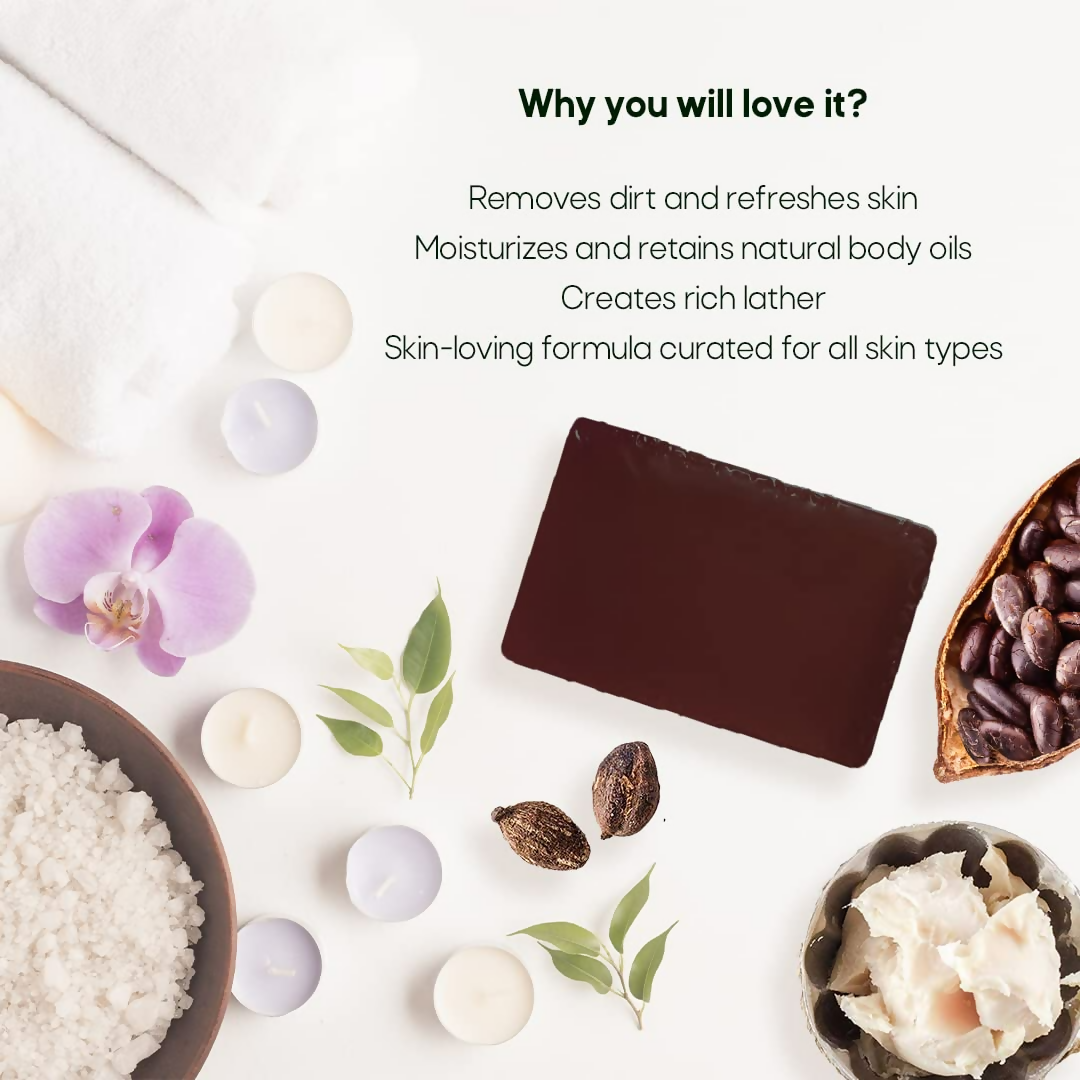 LA Organo Shea & Cocoa Butter Handmade Soap | Swadesiicart