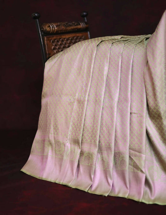 Half Mix Soft Silk Saree - HSS7 By Gayathri Reddy Designer Studio | Swadesiicart