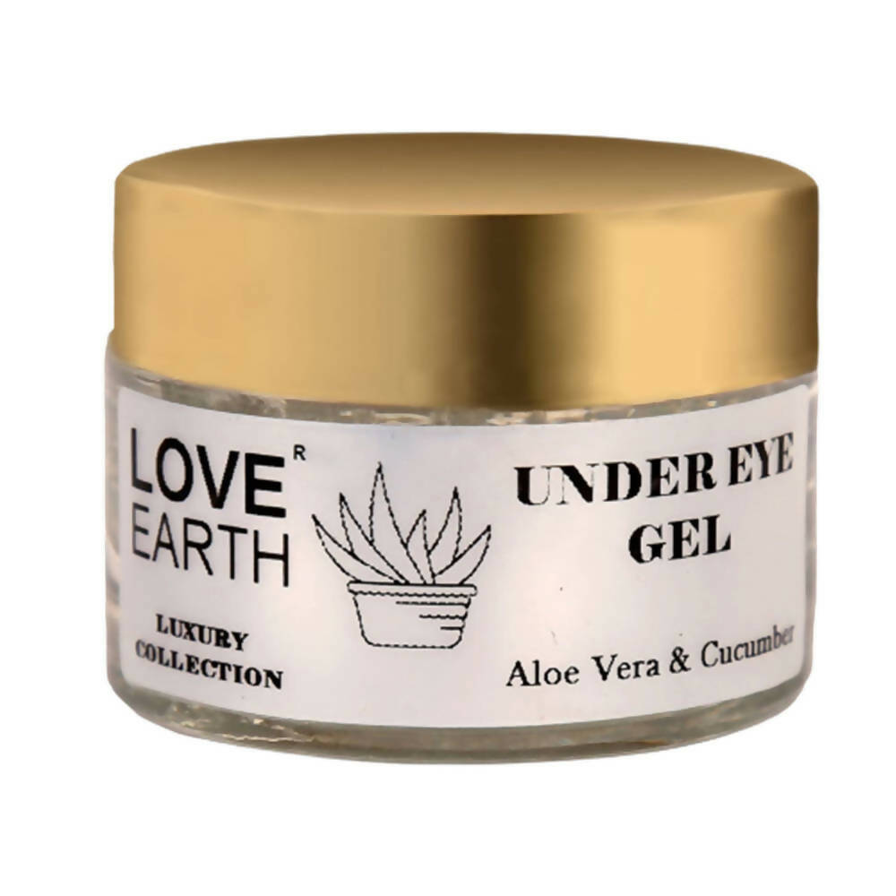 Love Earth Under Eye Gel - Aloe Vera & Cucumber - Love Earth