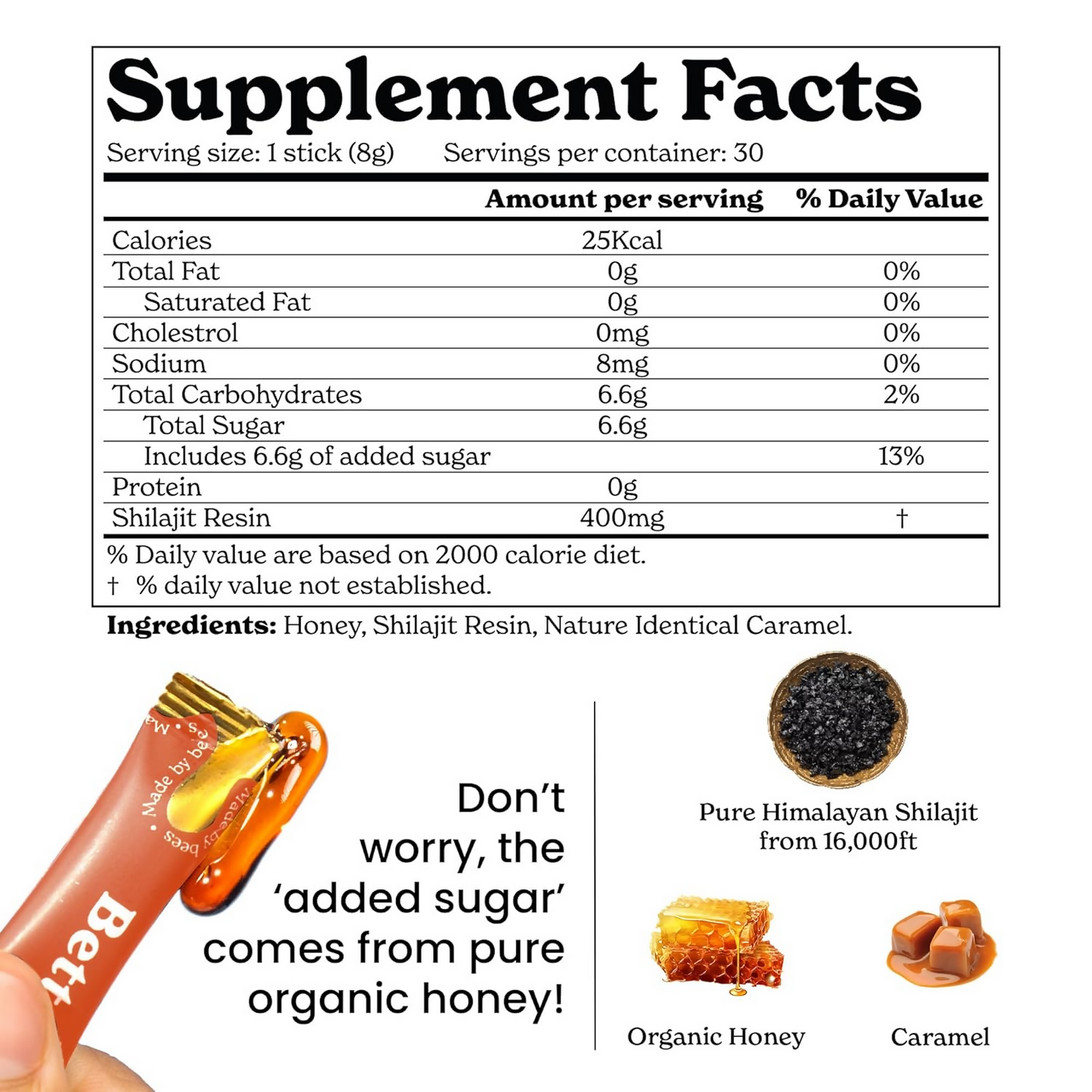 Better Alt Pure Himalayan Sj Honey Sticks | Swadesiicart