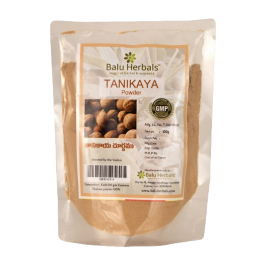 Balu Herbals Vibithaki (Thanikaya) Powder - Balu Herbals