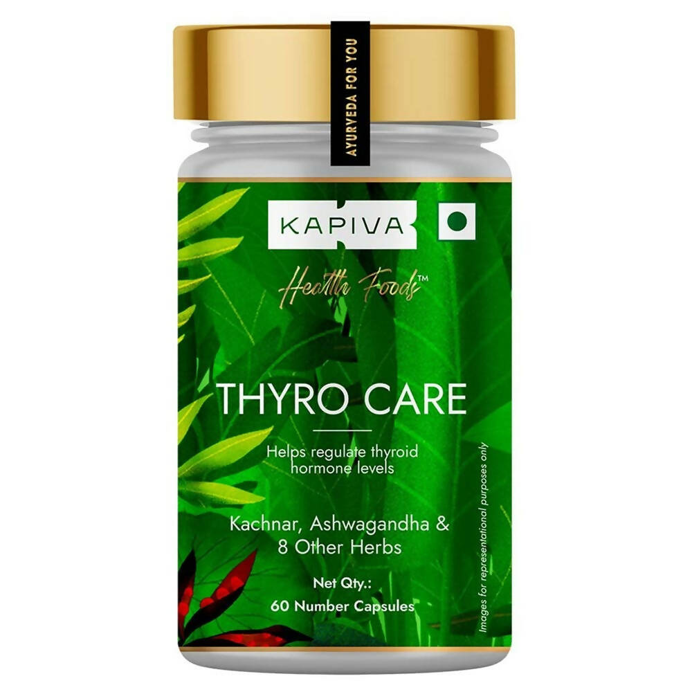 Kapiva Ayurveda Health Foods Thyro Care Capsules | Swadesiicart