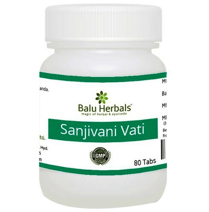 Balu Herbals Sanjivani Vati Tablets - Balu Herbals