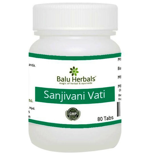 Balu Herbals Sanjivani Vati Tablets - Balu Herbals