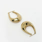 NVR Women Gold Circular Hoop Earrings | Swadesiicart
