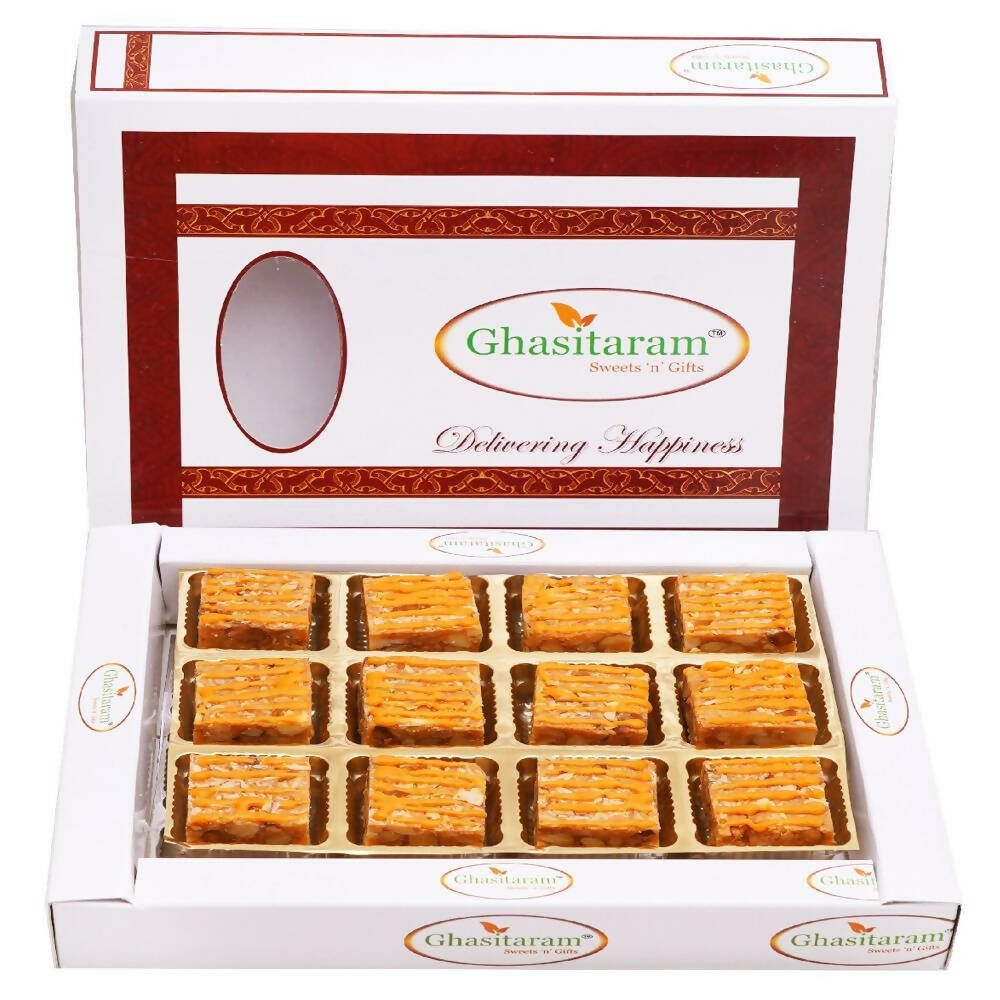 Ghasitaram Orange Dryfruit Bites | Swadesiicart