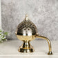 CraftVatika Gold-Toned Dhoop Dani Loban With Handle & Incense Stick Holder Showpiece | Swadesiicart
