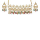Maharani Kundan Choker with Multi Stones and Earrings- Ruby Raang | Swadesiicart