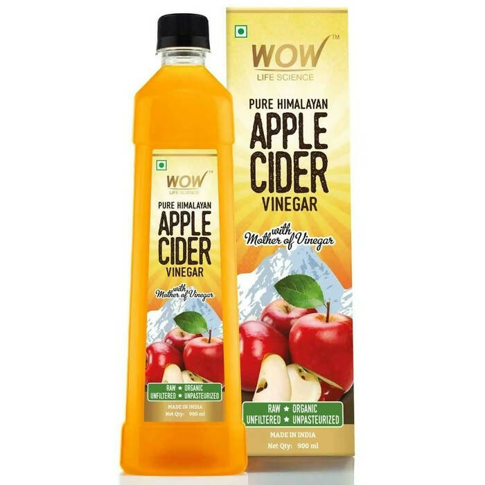 Wow Life Science Apple Cider Vinegar - Swadesiicart