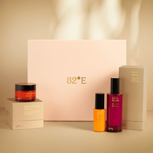 82°E By Deepika Padukone The Skincare Gift Kit In Nude - Mini | Swadesiicart