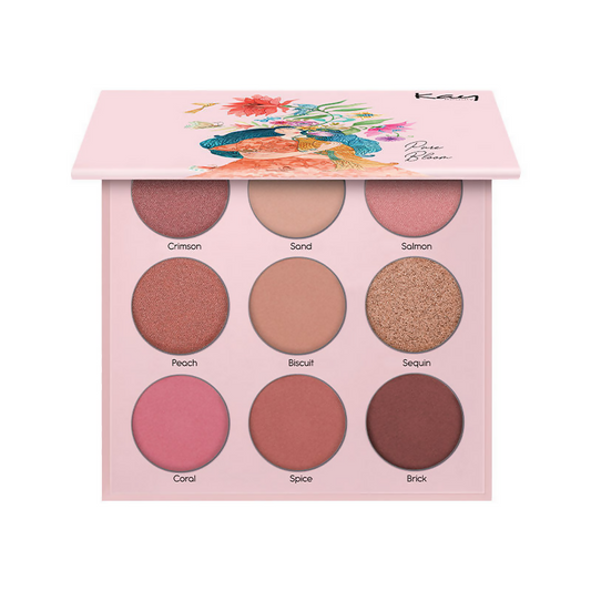 Kay Beauty By Katrina Kaif Eyeshadow Palette - Pure Bloom | Swadesiicart