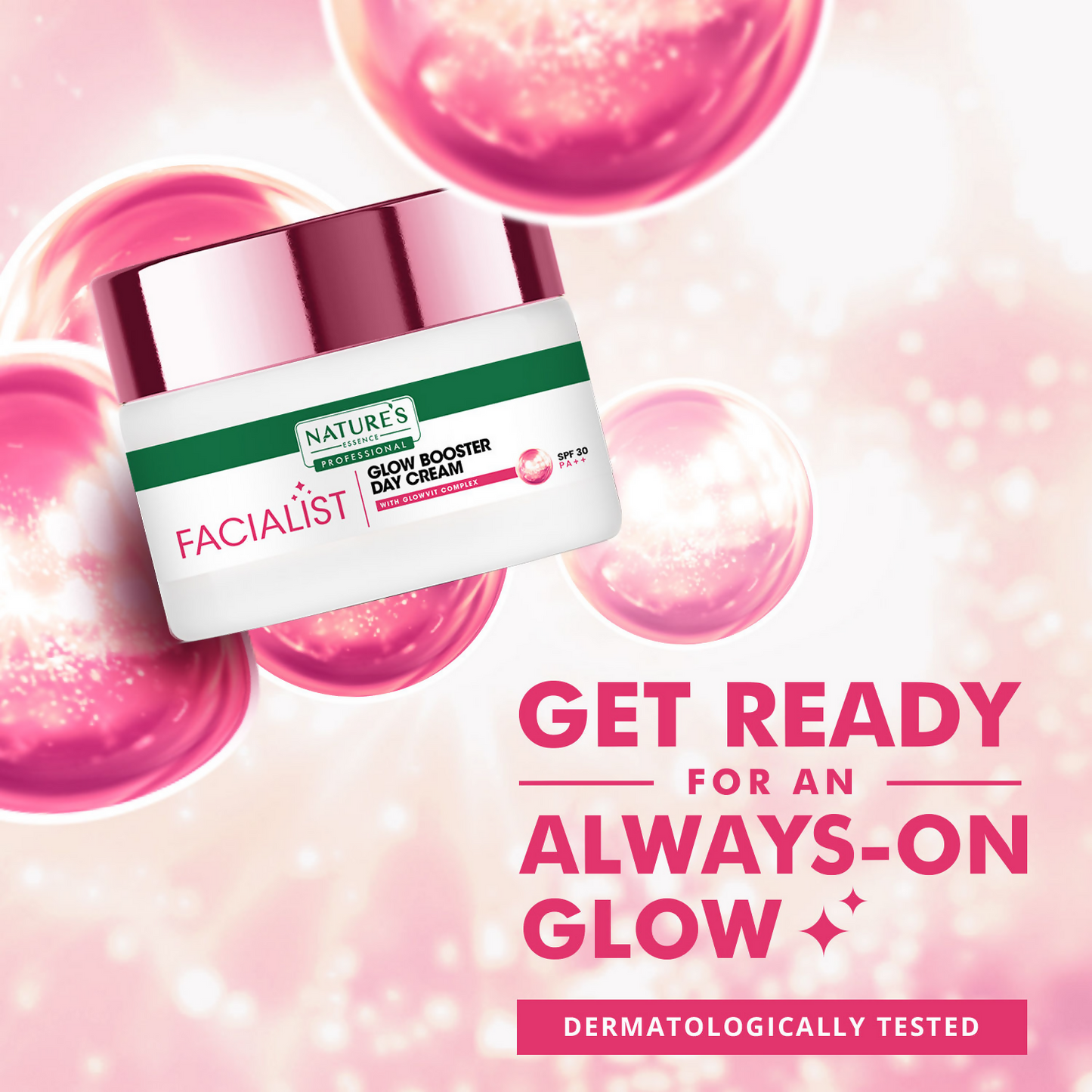 Nature's Essence Professional Facialist Glow Booster Day Cream - Swadesiicart