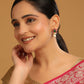 Nuyug 22K Gold-Plated Pearl Drop Floral Shaped Stud Earrings | Swadesiicart