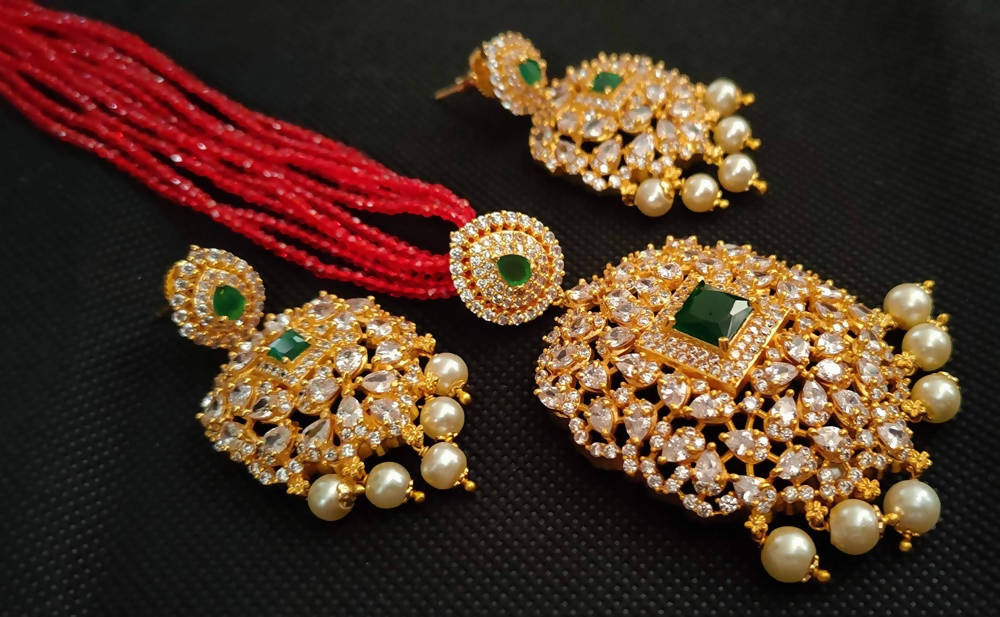 Gorgeous Necklace Set - Swadesiicart