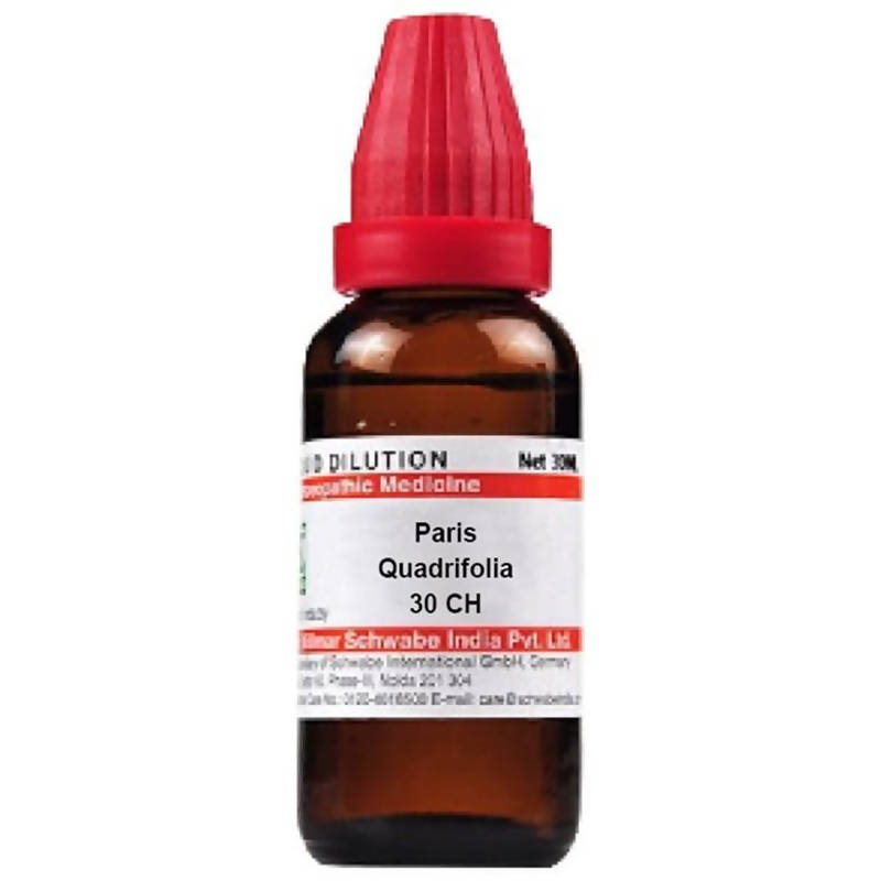 Dr. Willmar Schwabe India Paris Quadrifolia Dilution | Swadesiicart