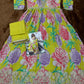 Anaita Mustard Chinon Silk Readymade Anarkali Suit with Embroidery Work