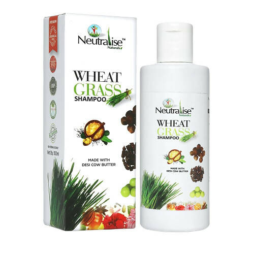Neutralise Naturals Wheat Grass Shampoo | Swadesiicart