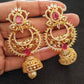 AD Rubies Designer 4 in 1 earrings