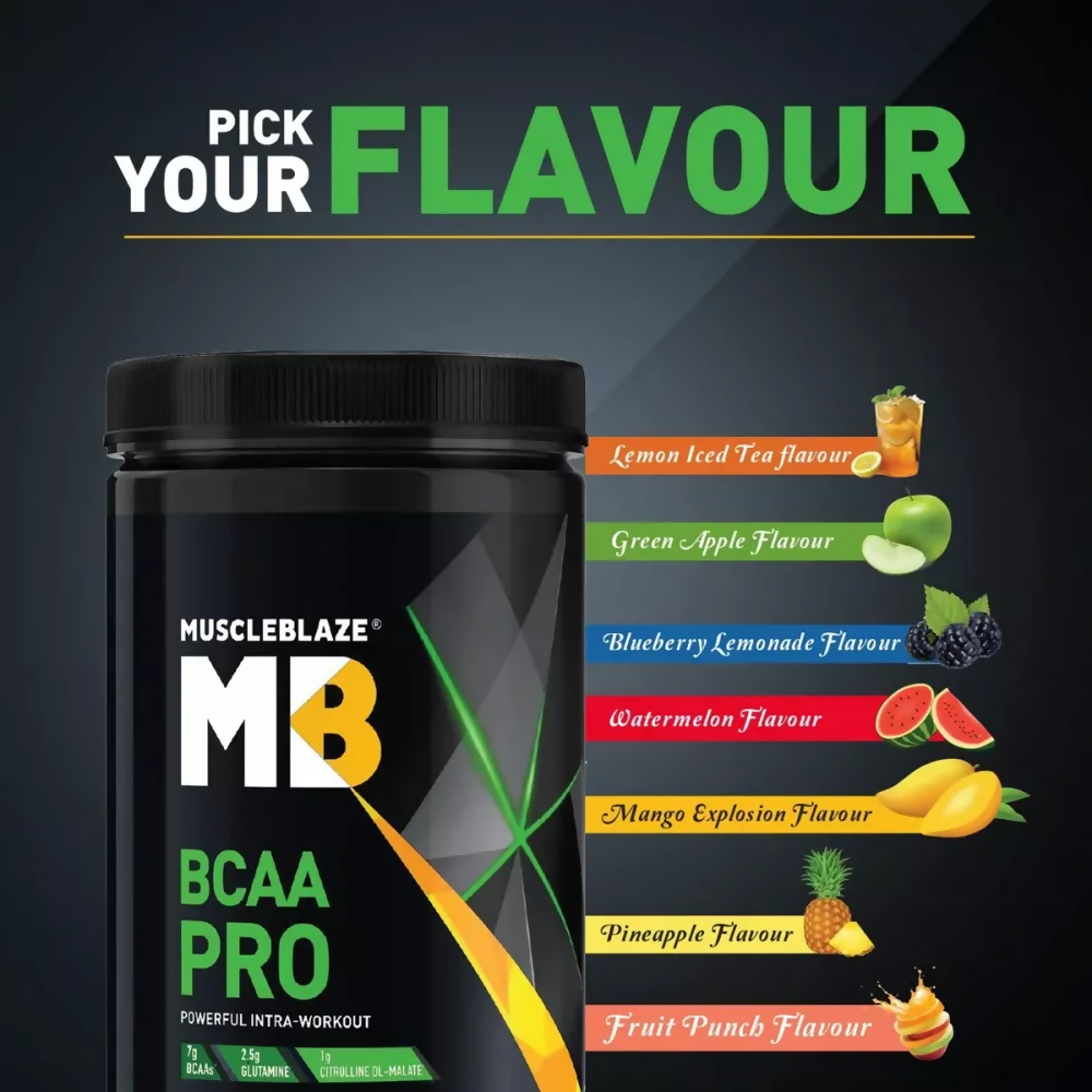 MuscleBlaze BCAA Pro Watermelon | Swadesiicart
