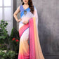 Partywear Designer Multi Georgette Fancy Saree - Satrangi | Swadesiicart