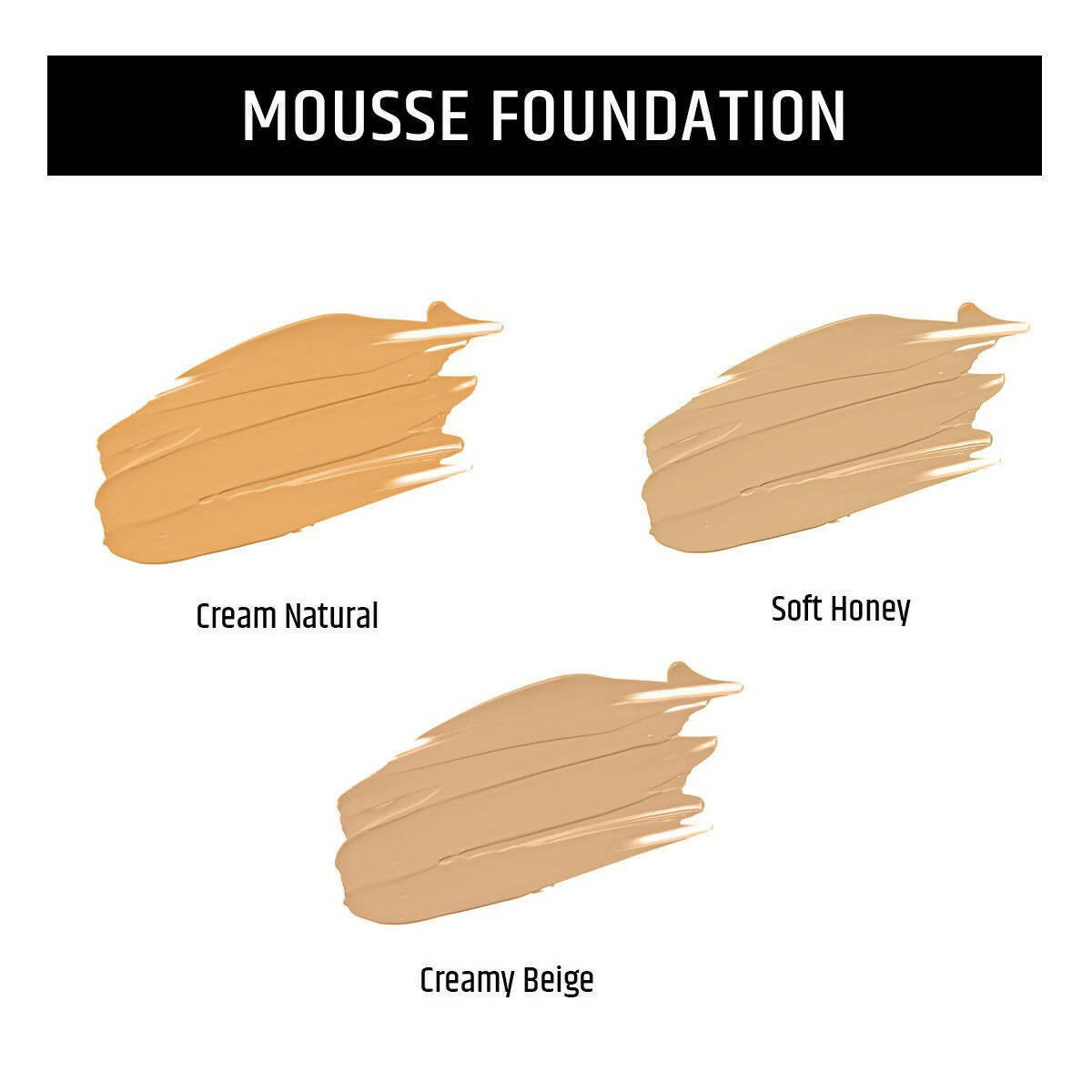 Insight Cosmetics Mousse Foundation - 01 Cream Natural - Swadesiicart