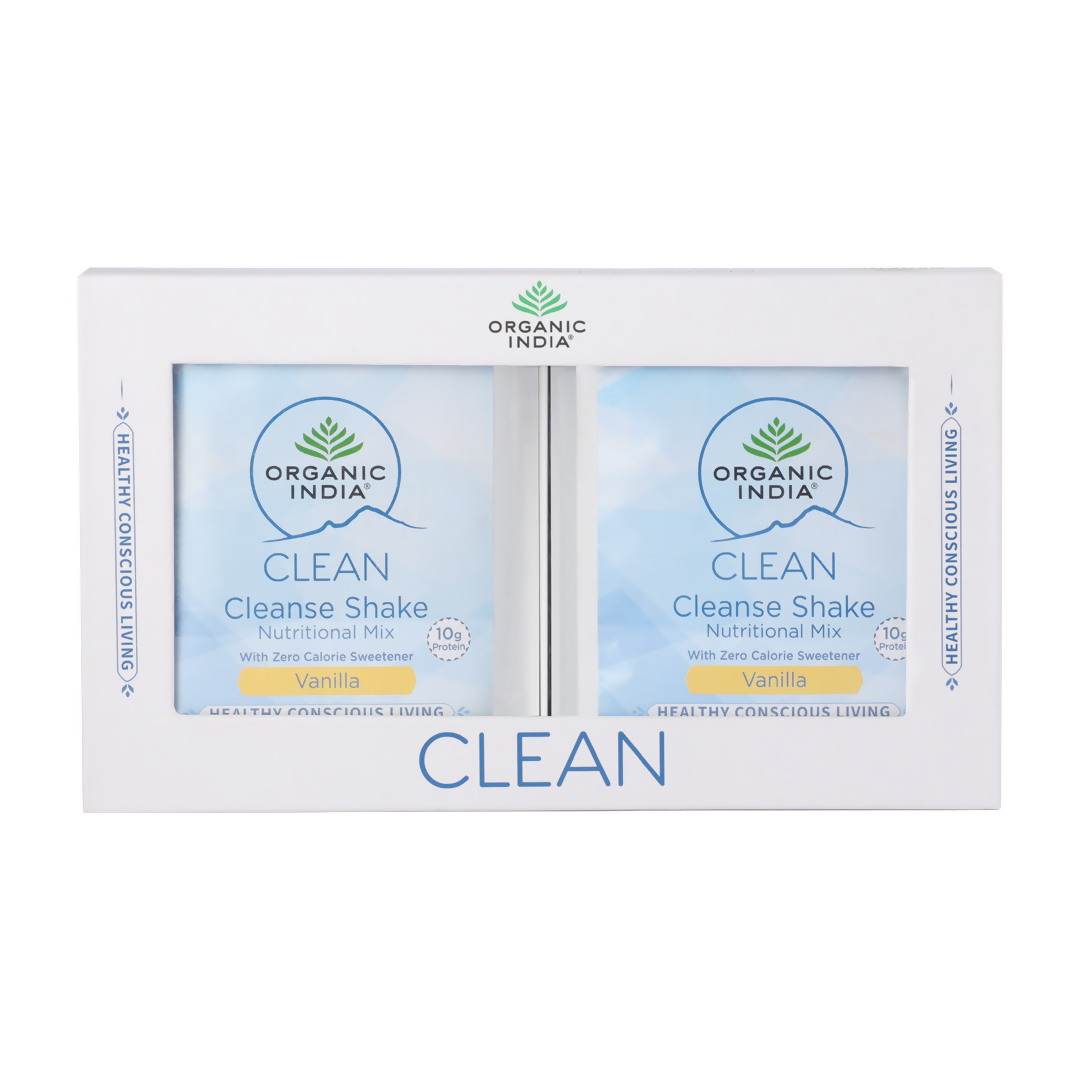 Organic India Clean Cleanse Shake Nutritional Mix - Swadesiicart