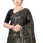 Dishitha Creation Indian Women's Designer Georgette Sequence Saree - Green | Swadesiicart