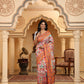 Shree Shyam Fashion Linen Cotton(Woven Work) Multicolour Saree