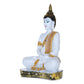 GW Creations Polyresin Sitting Buddha Idol - Swadesiicart