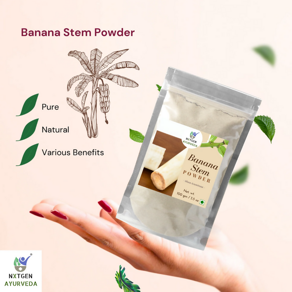 Nxtgen Ayurveda Banana Stem Powder | Swadesiicart