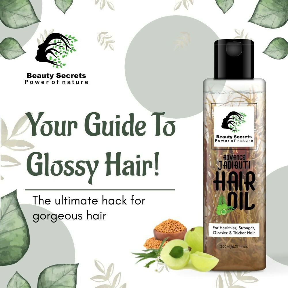 Beauty Secrets Ayurvedic Jadibuti Hair Oil | Swadesiicart