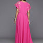 Ahalyaa Women's Traditional wear Dress - Pink | Swadesiicart