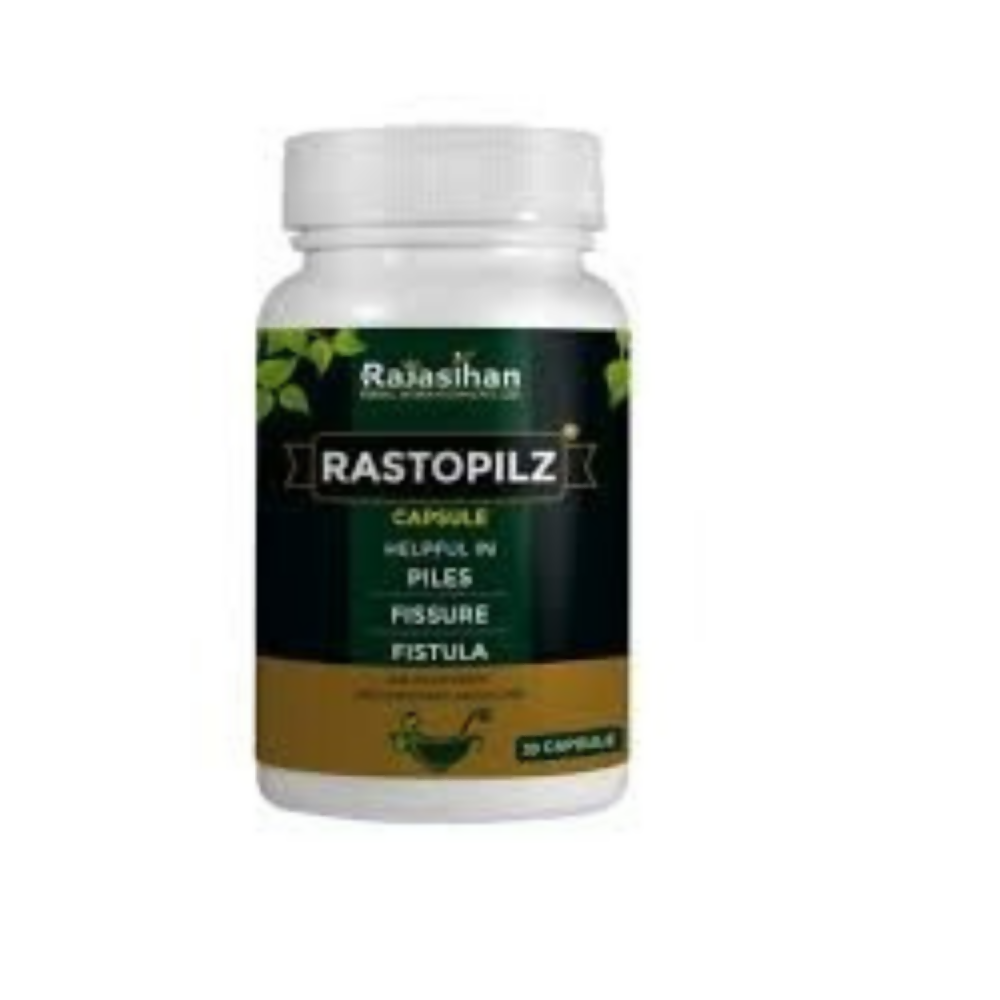 Rajasthan Herbals International Rastopilz Capsules - Swadesiicart